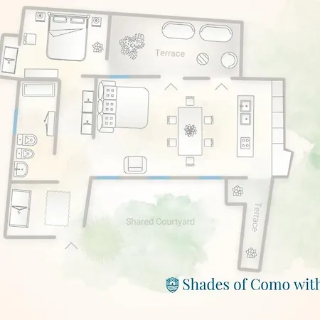 Shades Of With Private Terrace By Rent *